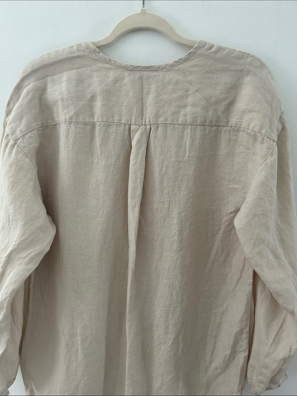 Parachute Linen House Dress Size Medium Midi Oversized Comfy Tunic/Nightshirt - Picture 7 of 15